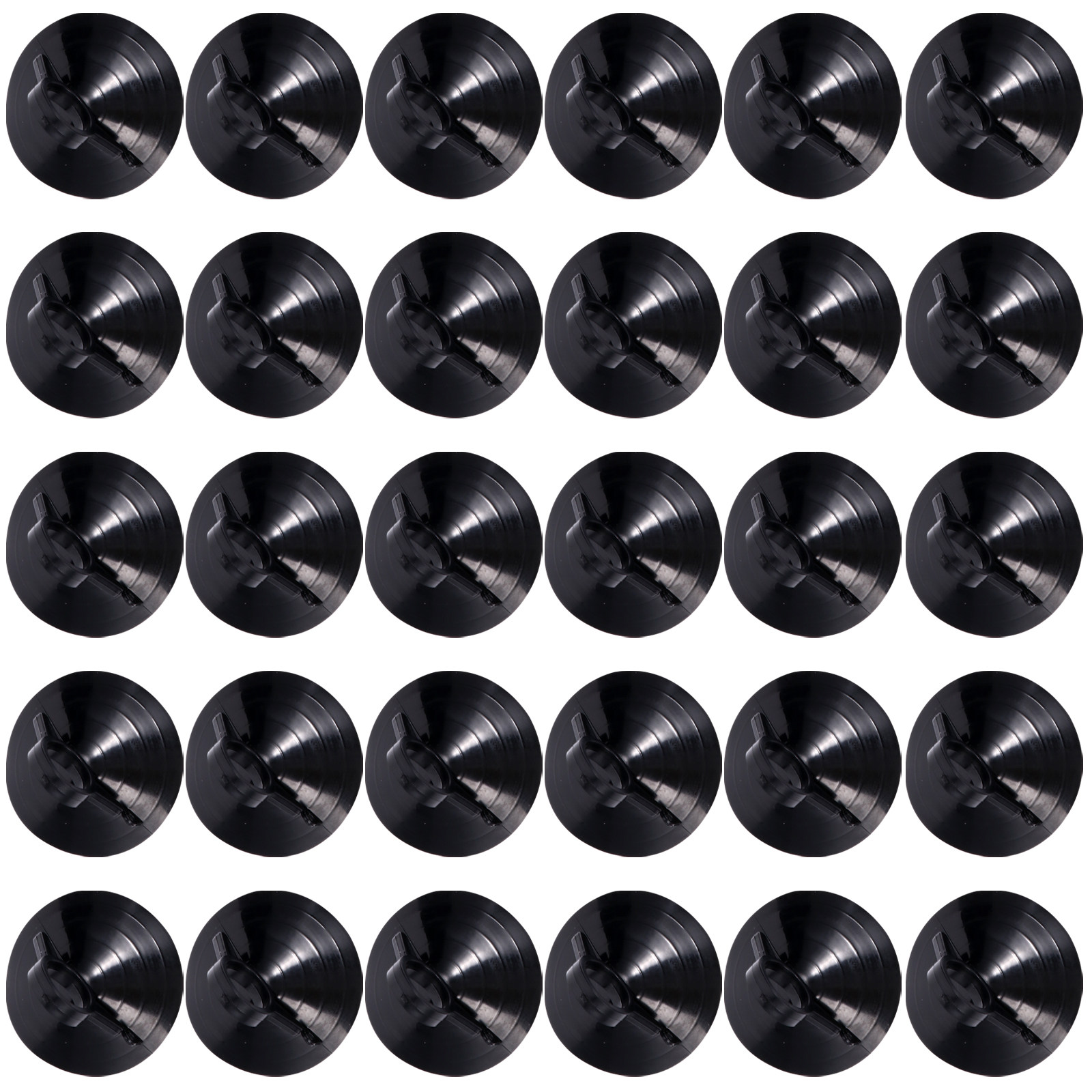 Plastic Cup 50Pcs - 50 Stück Sonnenschutz-Saugnäpfe mit großer Haftfläche,