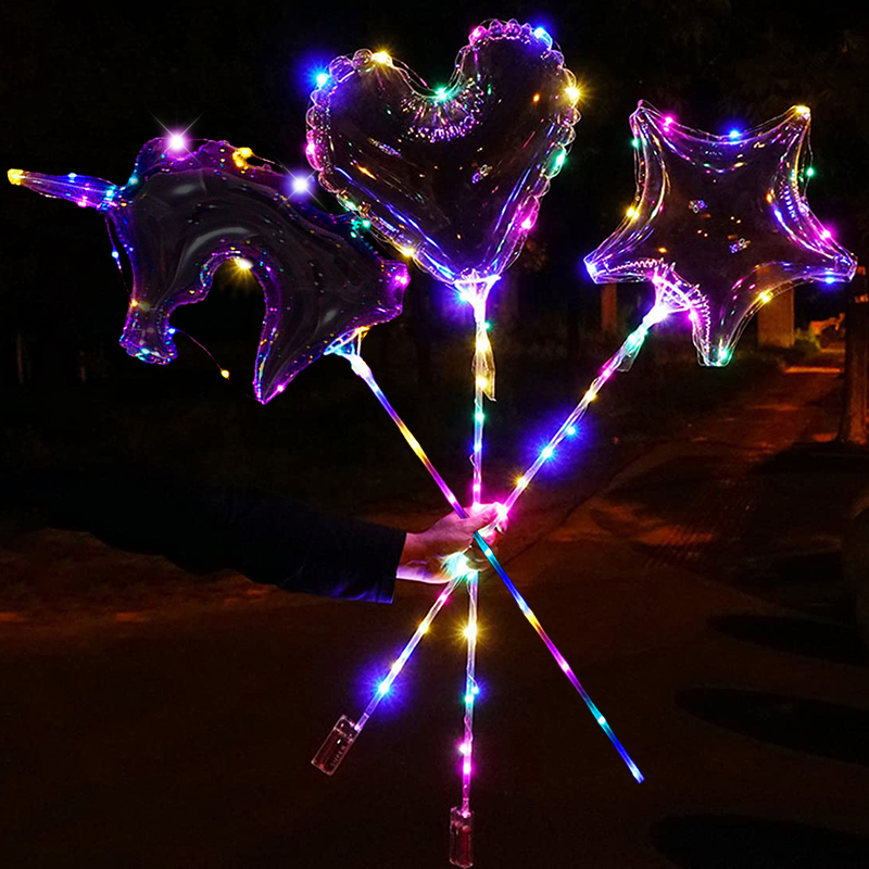 1 Set transparenter LED-Ballon – Led Balloon Light Bewertung und Preis