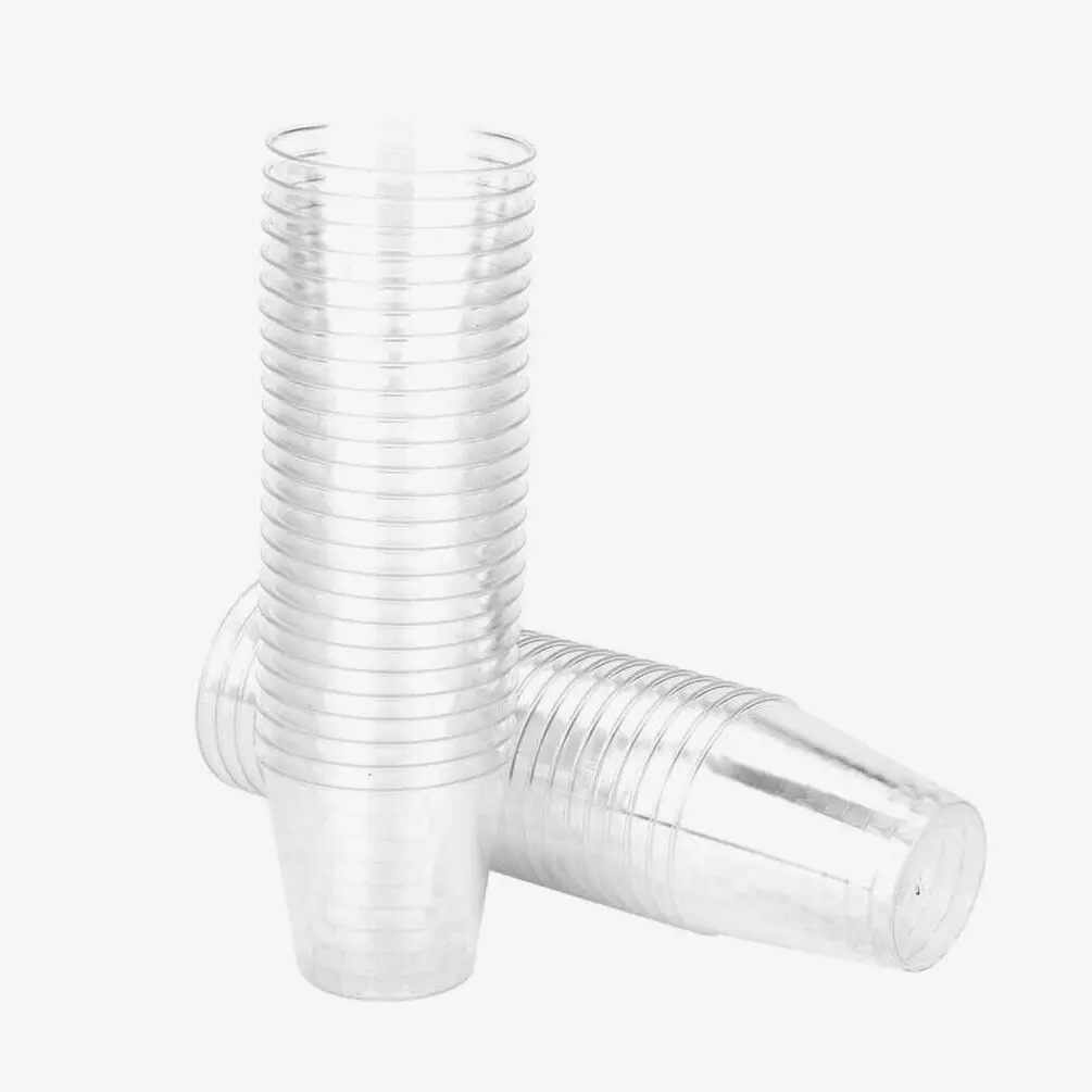 35 ml 50 x durchsichtiger Kuns – Plastic Cup 50Pcs Bewertung und Preis